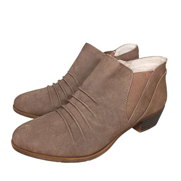 Life Stride Aurora Faux Suede Booties 8.5 - Picture 1 of 9